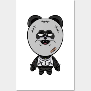 LINE Friends Bear Panda Posters and Art